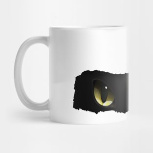 Cat Peeking You Mug